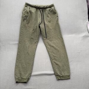 Outerknown Pants Mens Small Green Hemp Organic Cotton Jogger Sweatpants Pockets